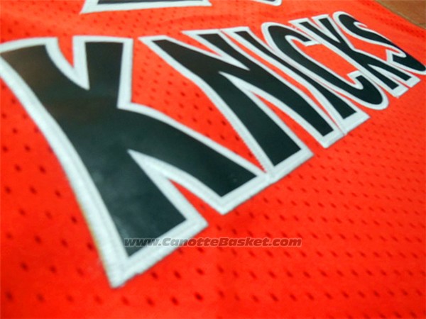 Maglia New York Knicks Allan Houston #20 Retro Arancione